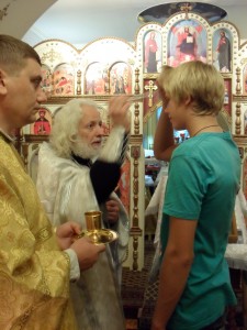 Помазание святым елеем